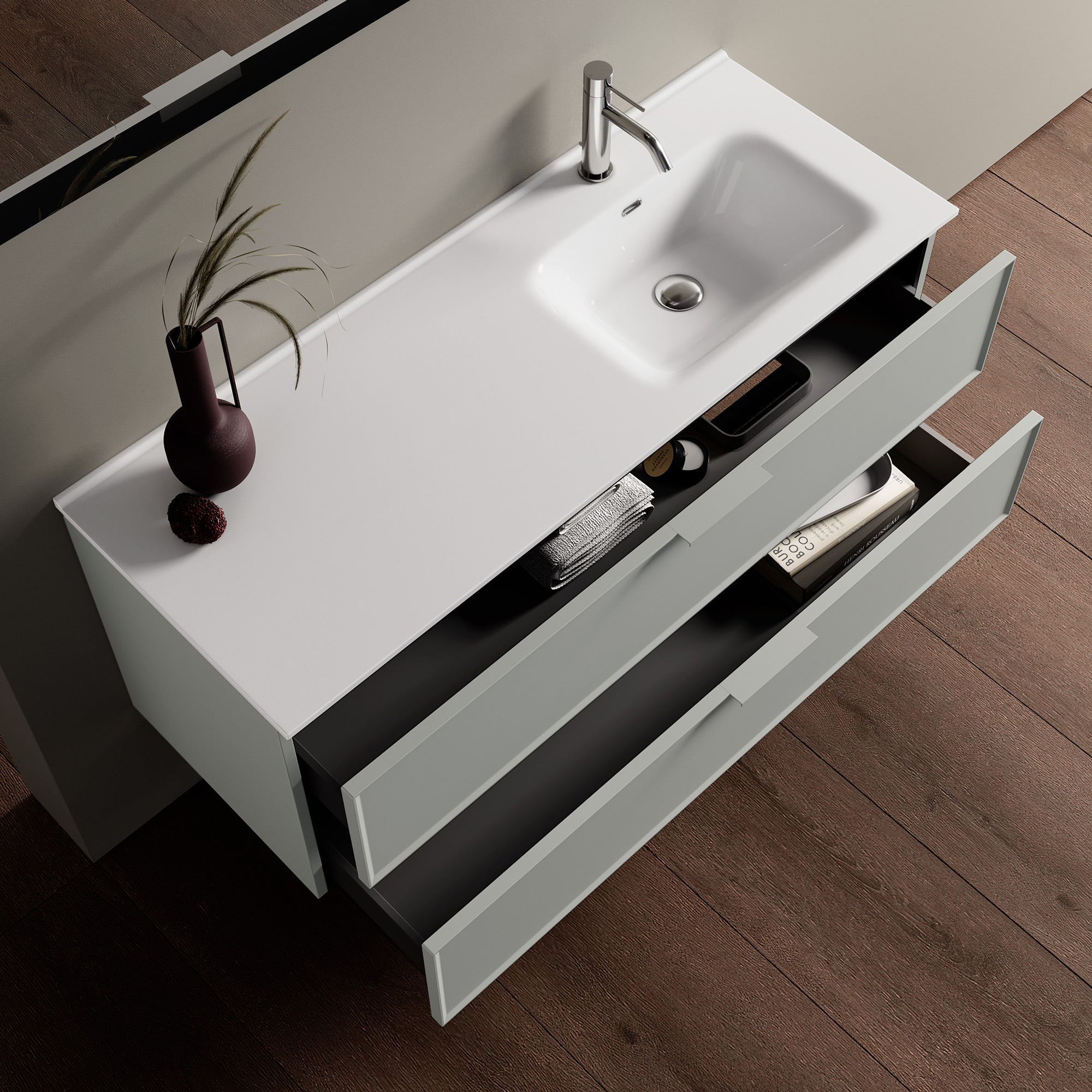 Composizione vasca DX ZEFIRA