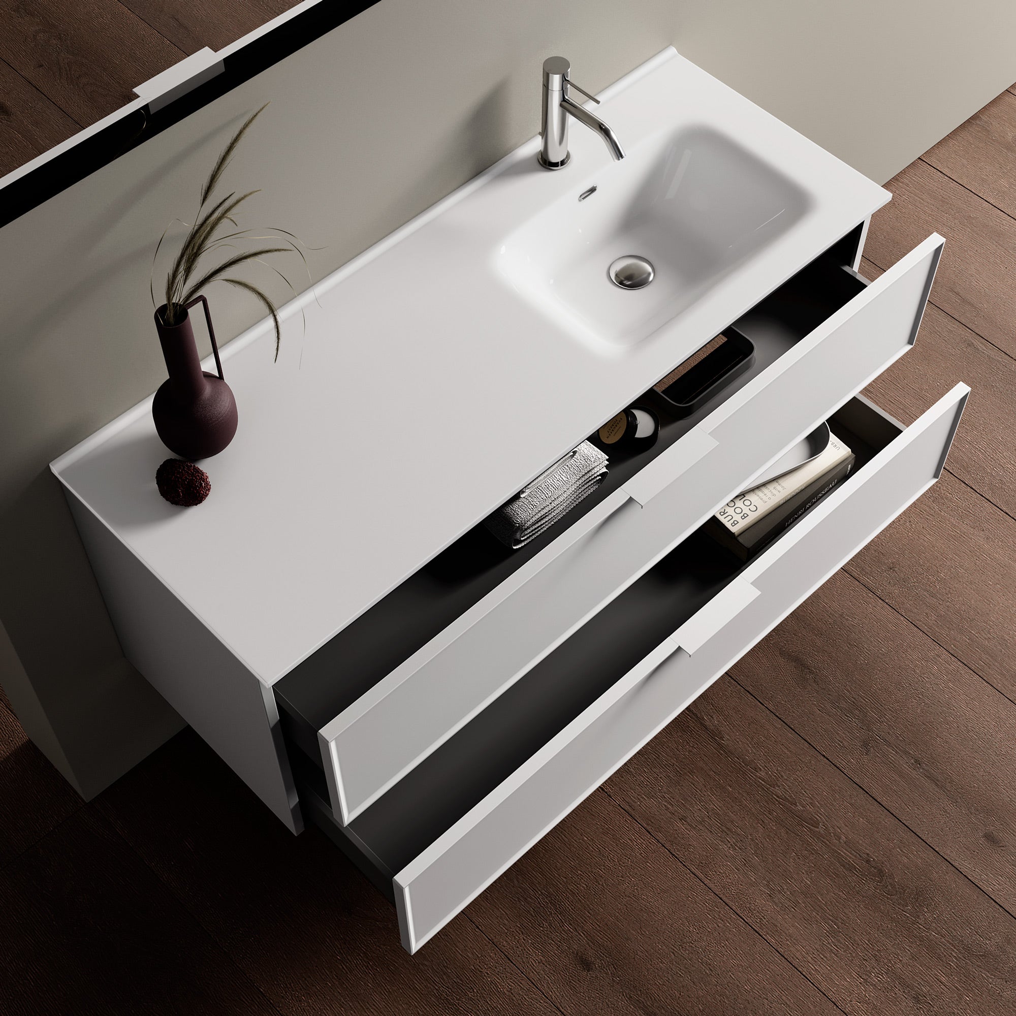 Composizione vasca DX ZEFIRA
