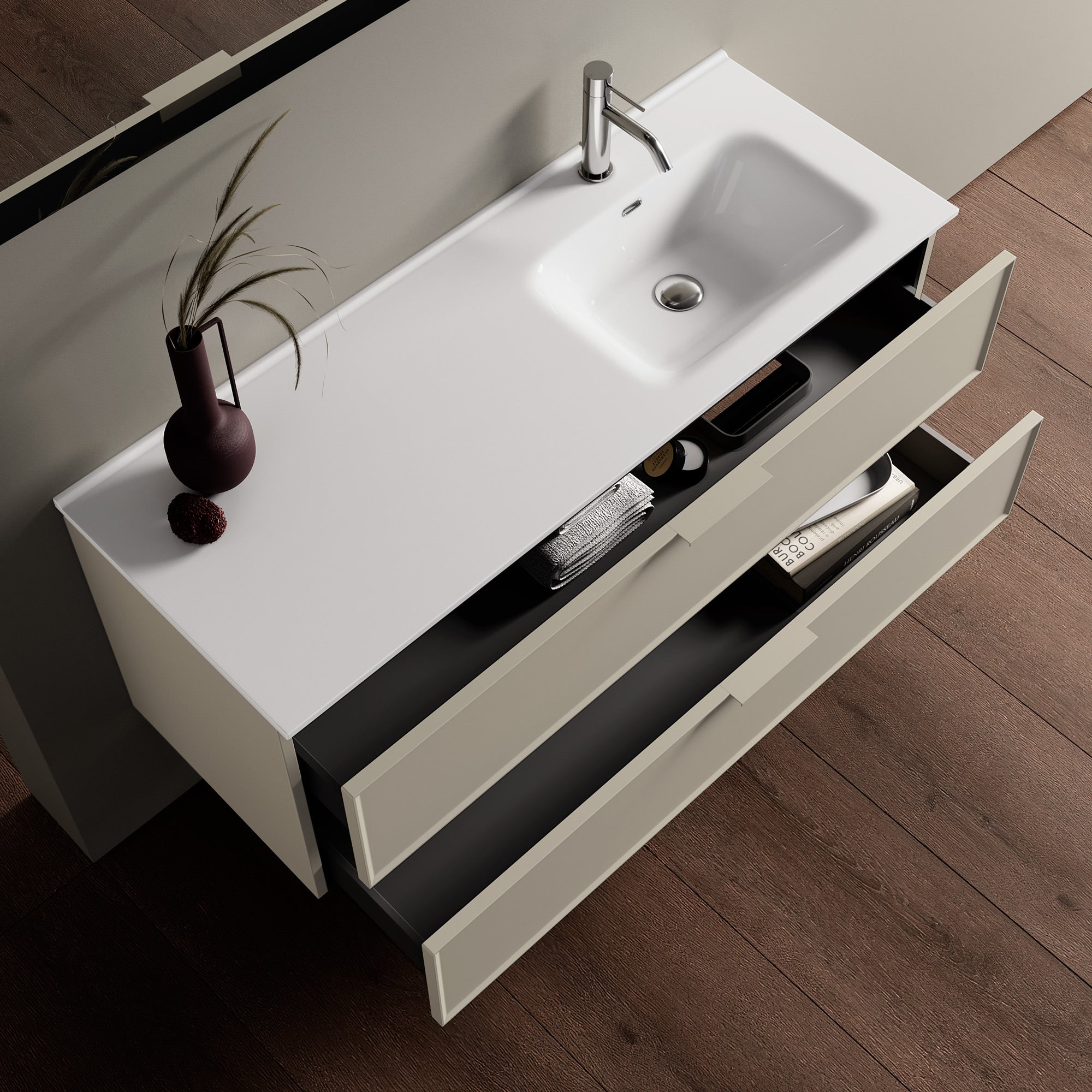 Composizione vasca DX ZEFIRA