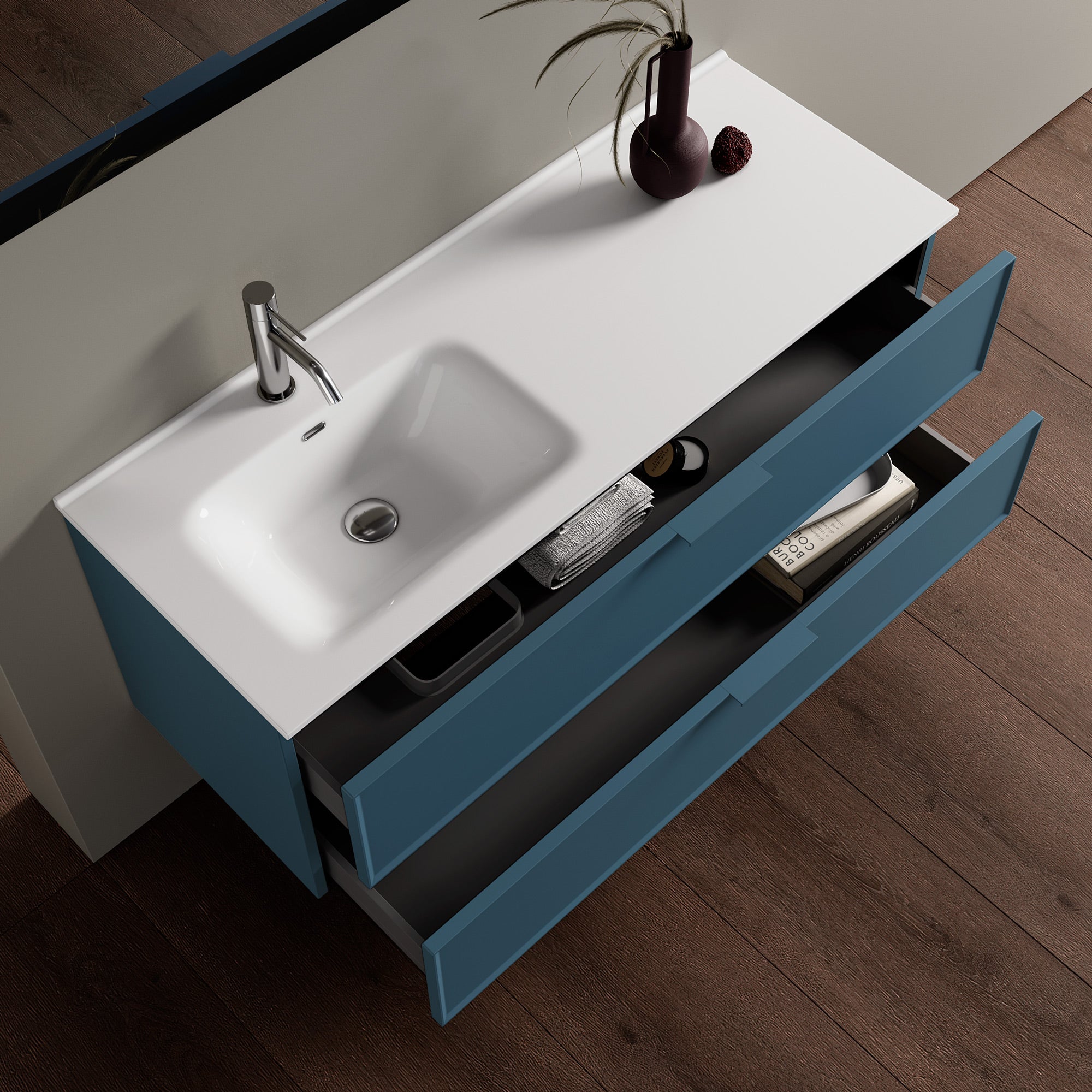 Composizione vasca SX ZEFIRA