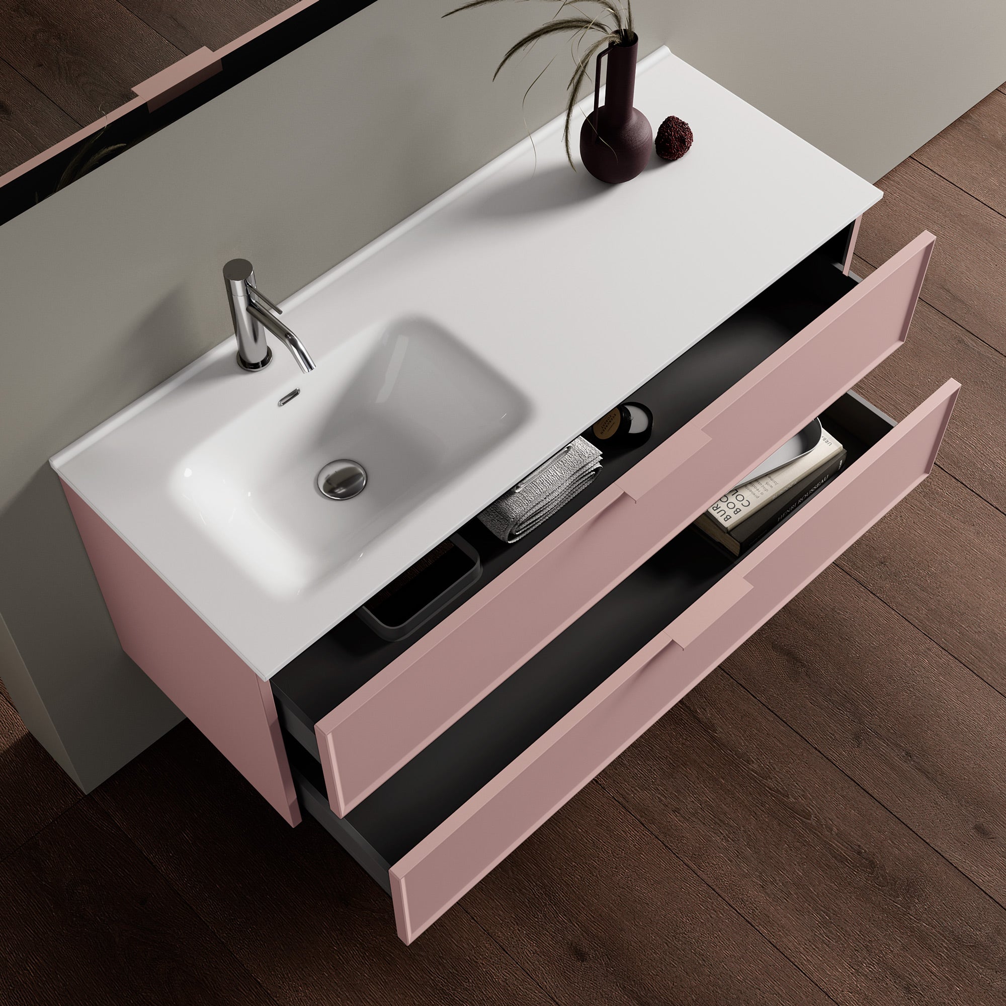 Composizione vasca SX ZEFIRA