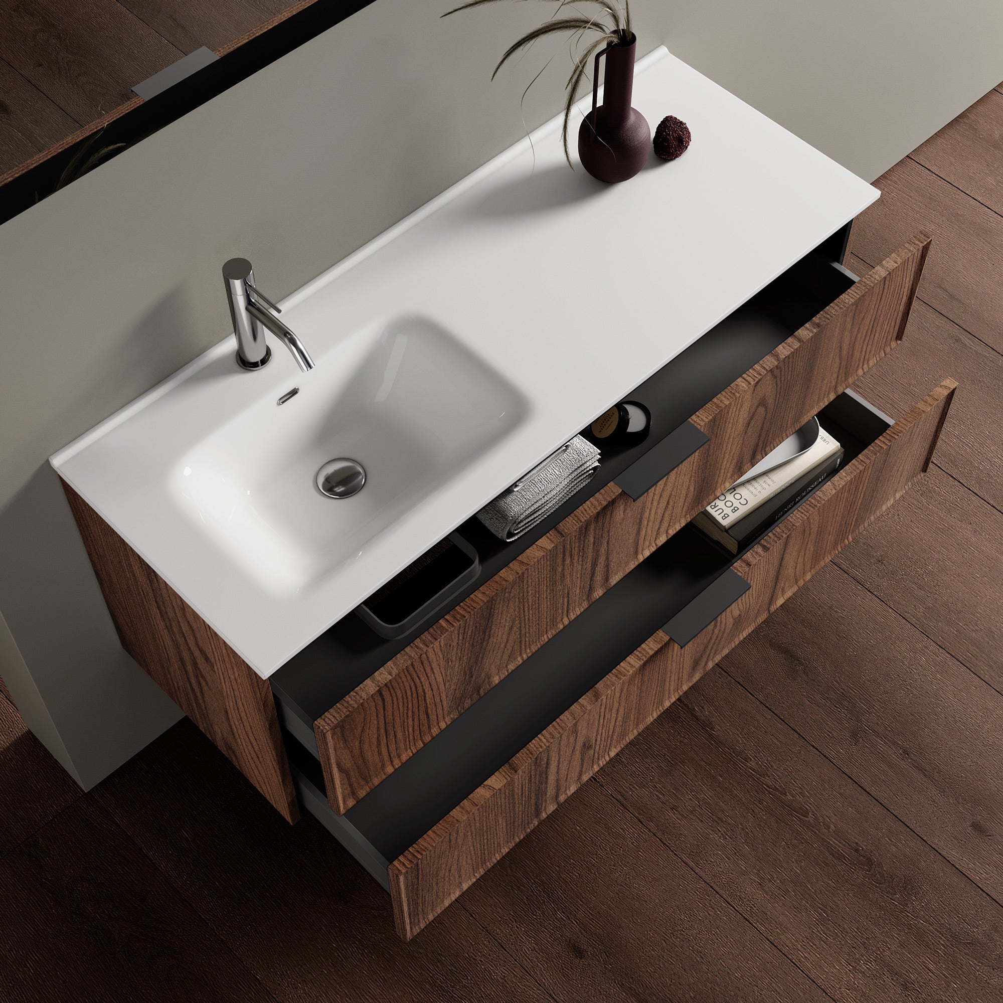 Composizione vasca SX ZEFIRA