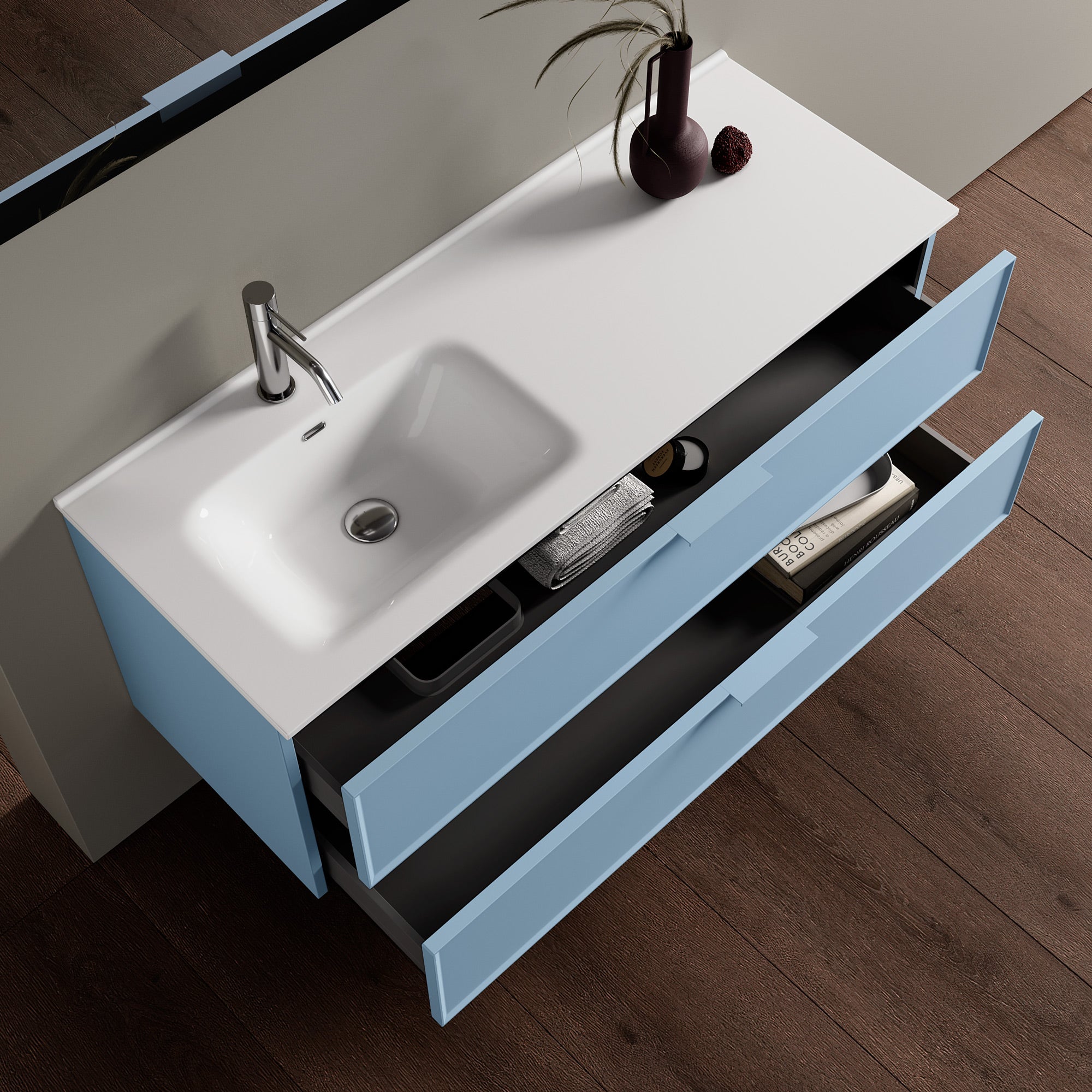 Composizione vasca SX ZEFIRA