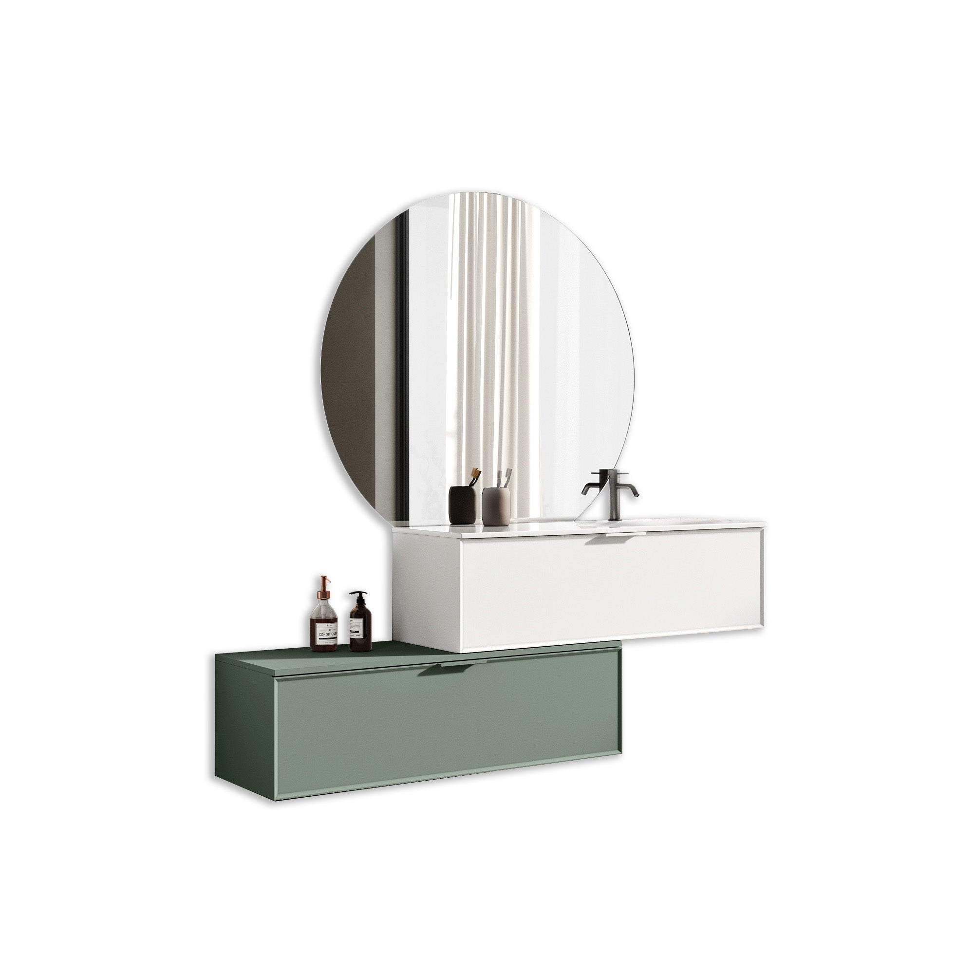 Composizione vasca DX ZEFIRA 54