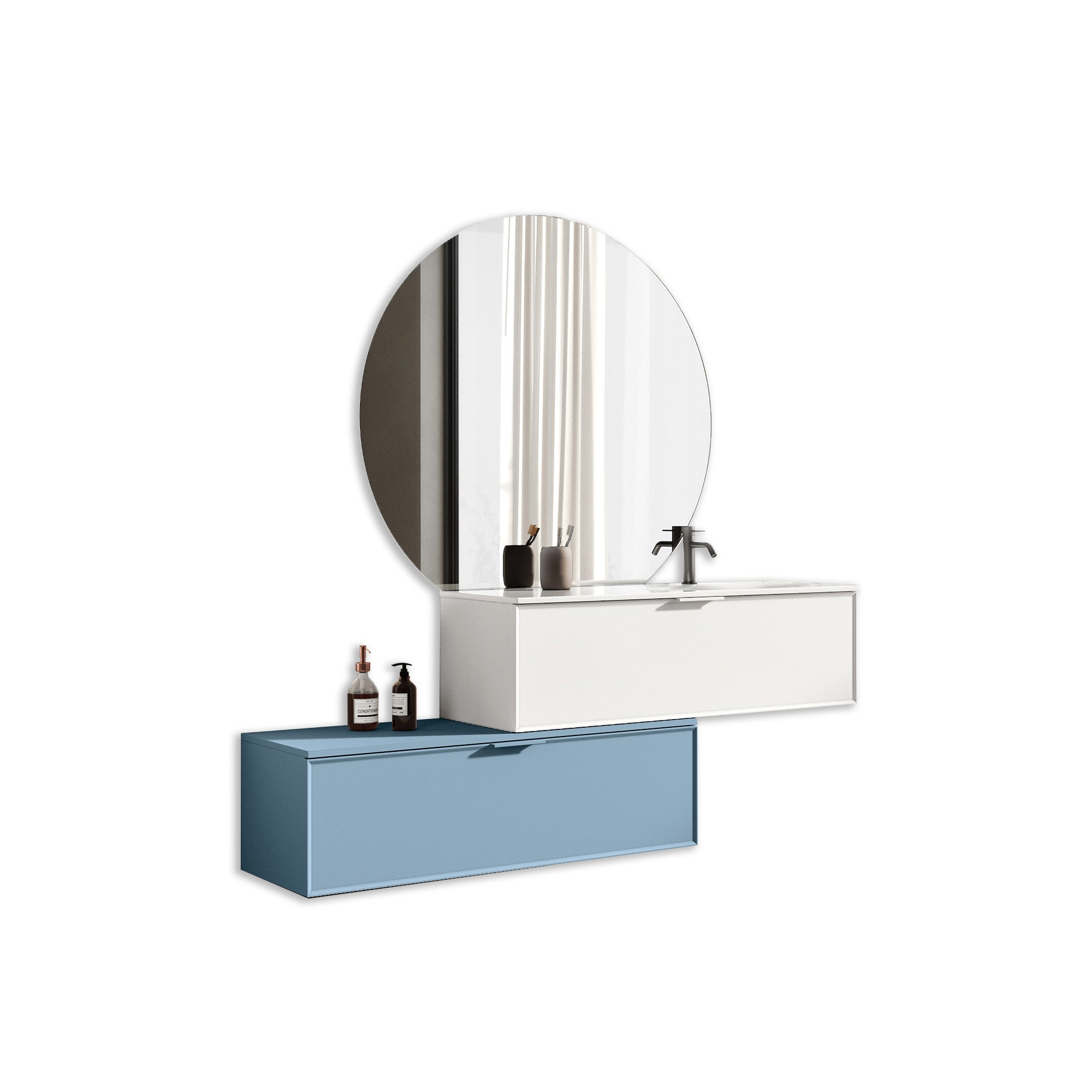 Composizione vasca DX ZEFIRA 54